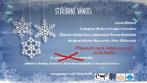 VÁNOČNÍ KONCERT CMP ORCHESTRA - PŘESUNUTO NA 6.1. 2022