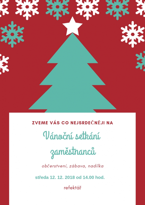 Vánoční setkání zaměstnanců