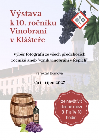 Výstava k 10. ročníku Vinobraní v Klášteře