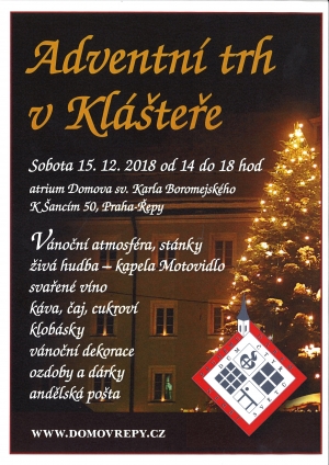 Adventní trh v klášteře