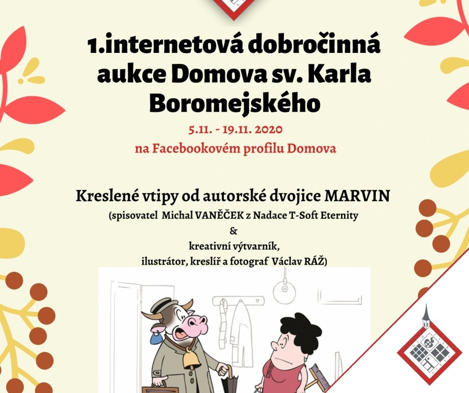 1. Internetová dobročinná aukce Domova sv. Karla Boromejského